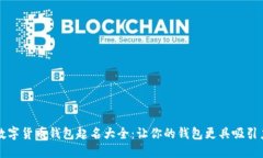 数字货币钱包起名大全：